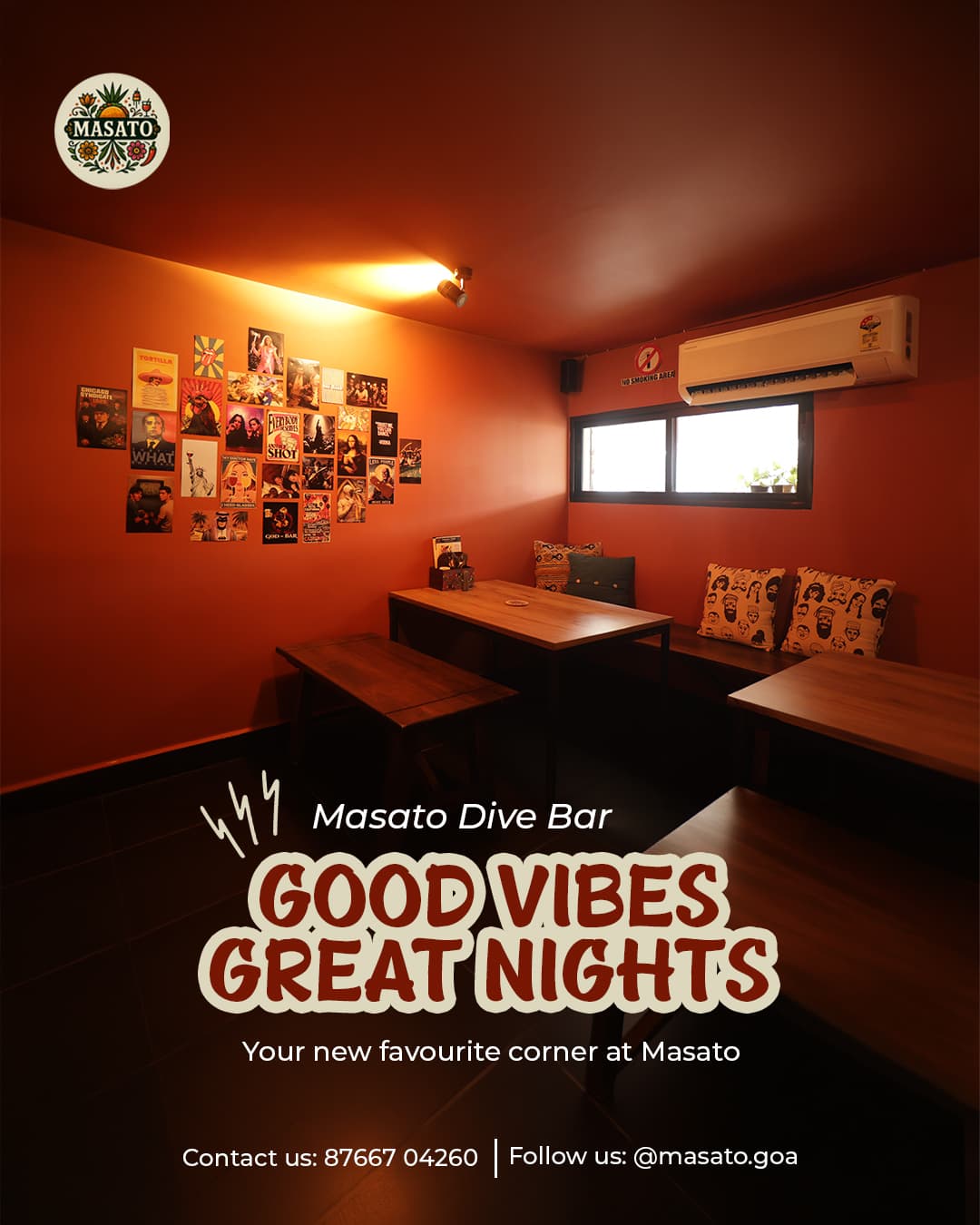 Masato Dive Bar Good Vibes
